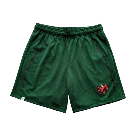Bat Reaper Mesh Shorts – Green