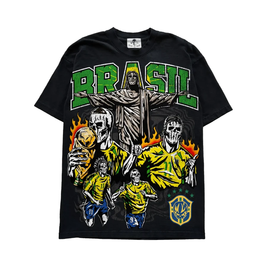 Warren Lotas Brasil Legends T-Shirt - Black