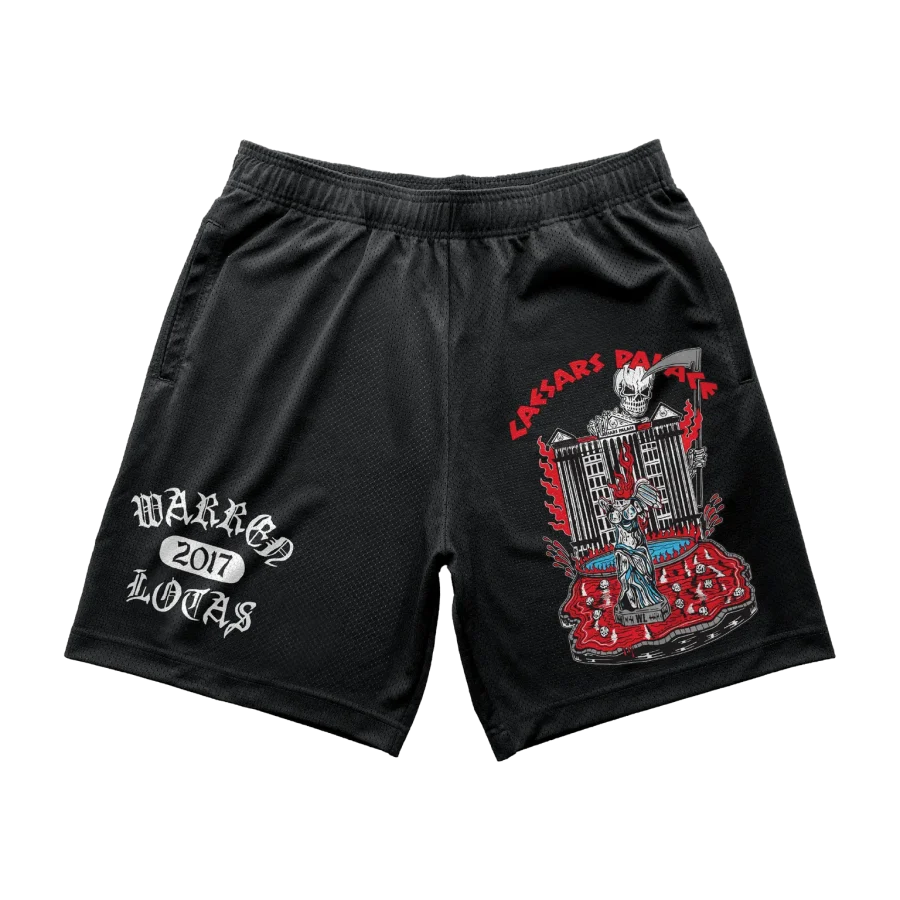Caesars Palace Mesh Shorts - Black